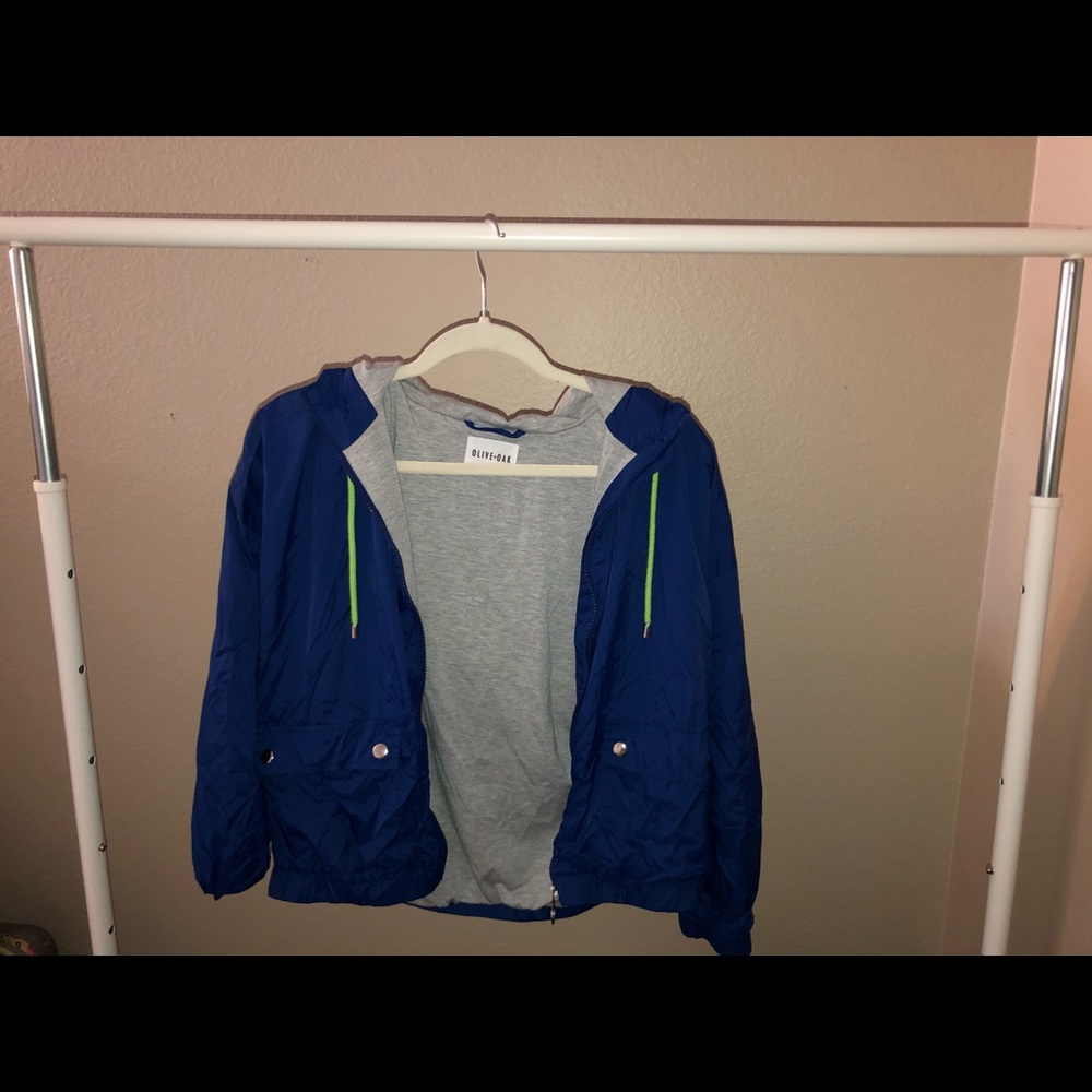 royal blue jacket